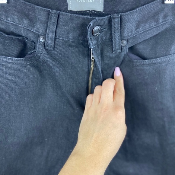 Everlane Ankle Black Skinny Jeans size 25 - Picture 4 of 10